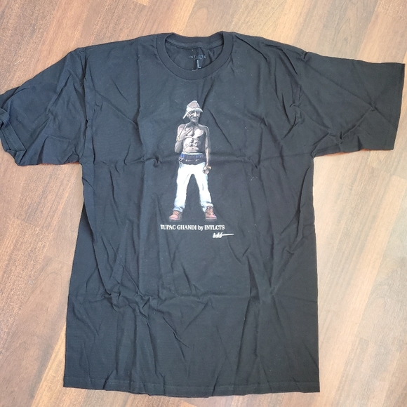 Intclts "Tupac Ghandi" T-Shirt - Picture 1 of 3